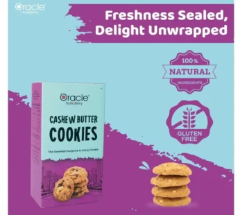 Cashew Butter Cookies – Delicious, Nutty & Crunchy Snack (200 gm)
