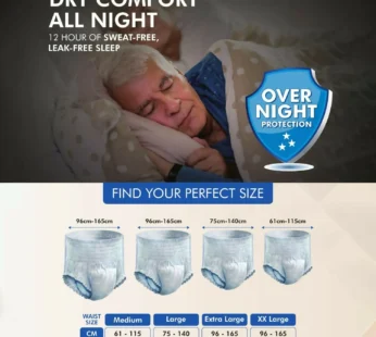 Adult Pull-Up Diaper Pants – 10-Hour Leak & Antibacterial Protection