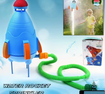 Water Rocket Sprinkler – 360° Rotating Fun for Kids | Puzzle Vista