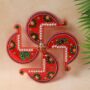 Premium Acrylic Swastik Shubh Labh Wall Hanging – Auspicious Festival Decor - Buy Online at Alikart