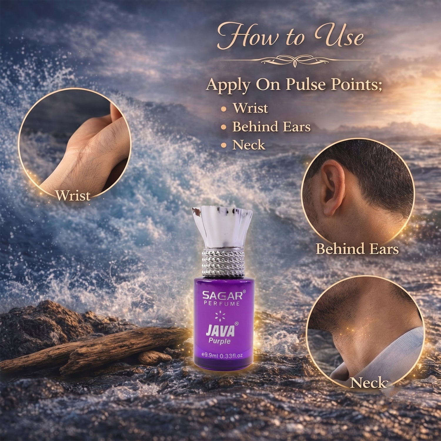Alcohol-Free Perfume Oil – Long Lasting Unisex Fragrance in 9.9 ml - Detailed Feature View 4