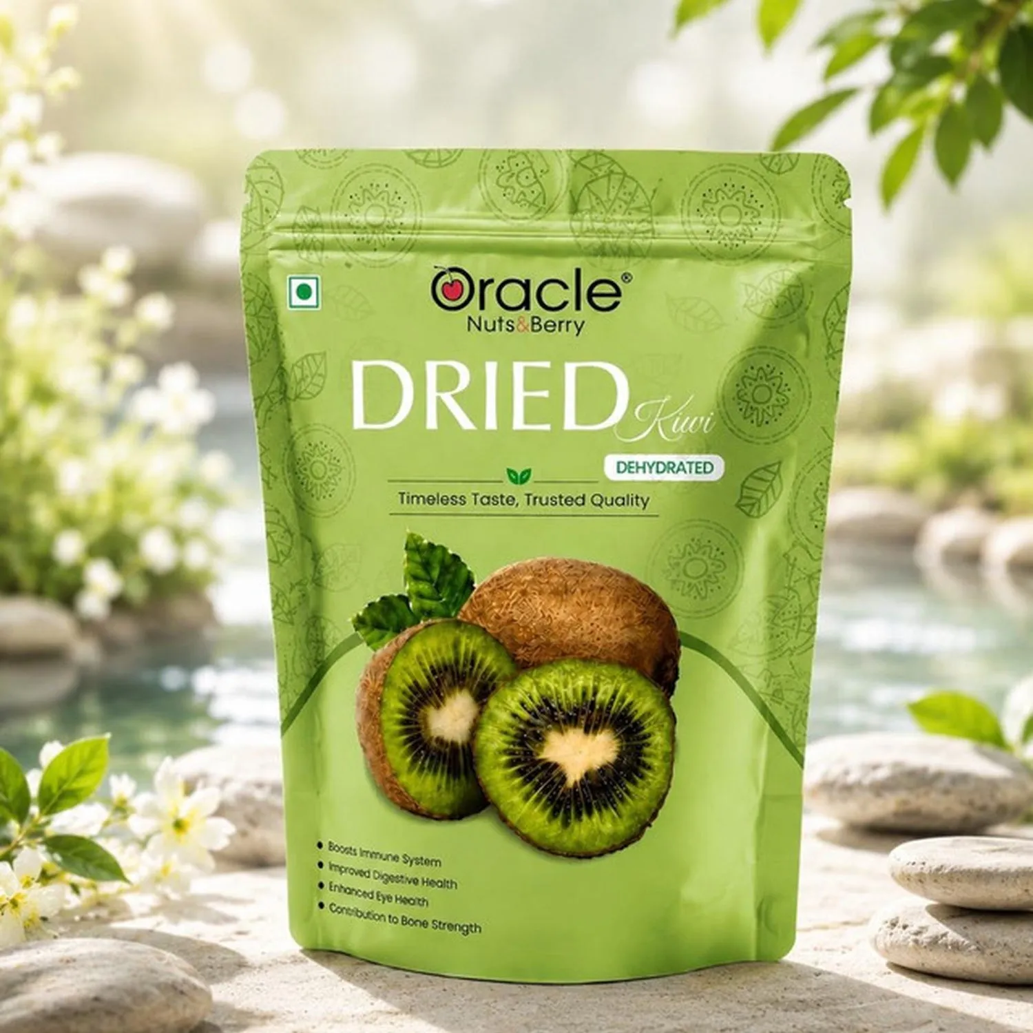Premium Dried Kiwi Slices – Tangy & Healthy Dehydrated Fruit Snack - Buy Online at Alikart