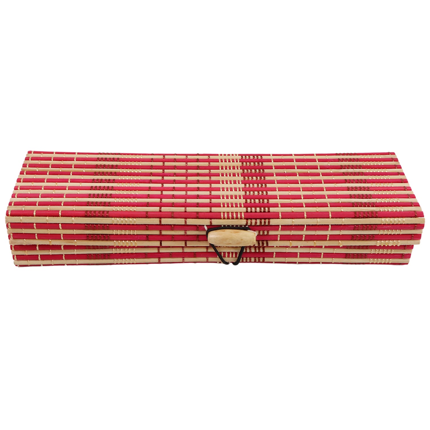 Bamboo Pen & Pencil Box – Eco-Friendly Handcrafted Organizer - Detailed Feature View 5