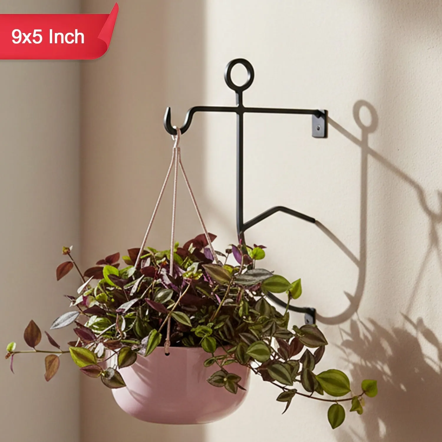 Premium Hanging Man Wall-Mounted Flower Pot Stand – Creative Indoor Outdoor Plant Holder - Buy Online at Alikart