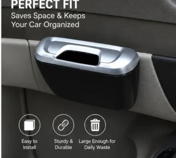Mini Car Trash Bin Can Holder | Compact Car Dustbin for Tissue, Wrappers & Small Waste | Portable Car Garbage Bin (Standrad Size, Multi Color)