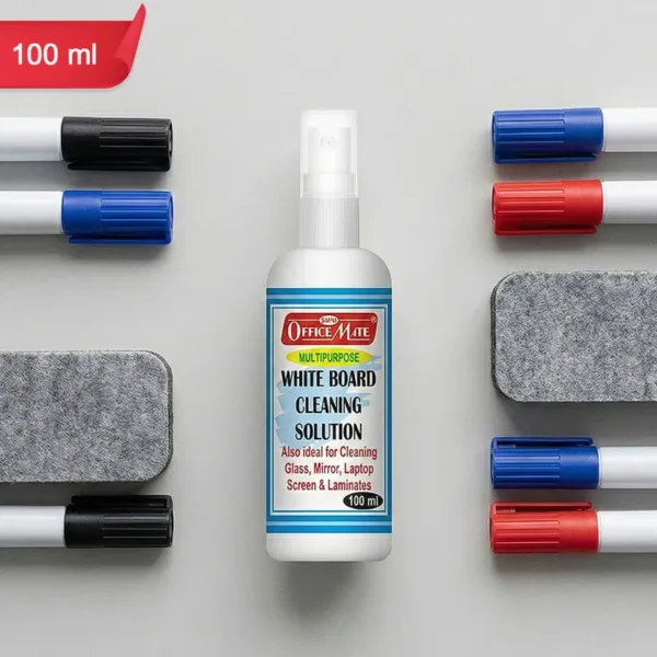 Whiteboard Cleaning Solution Spray – Streak-Free 100ml Bottle