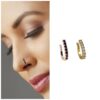 Premium Clip-On Nose Rings Set – Assorted Pave & Floral Designs Combo Pack - Buy Online at Alikart
