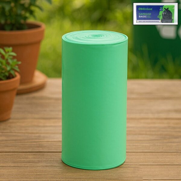 Compostable Garbage Bags – Eco-Friendly 17×19 Inch Corn Starch