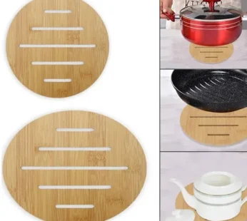 Eco-Friendly Bamboo Wooden Coaster Big Size