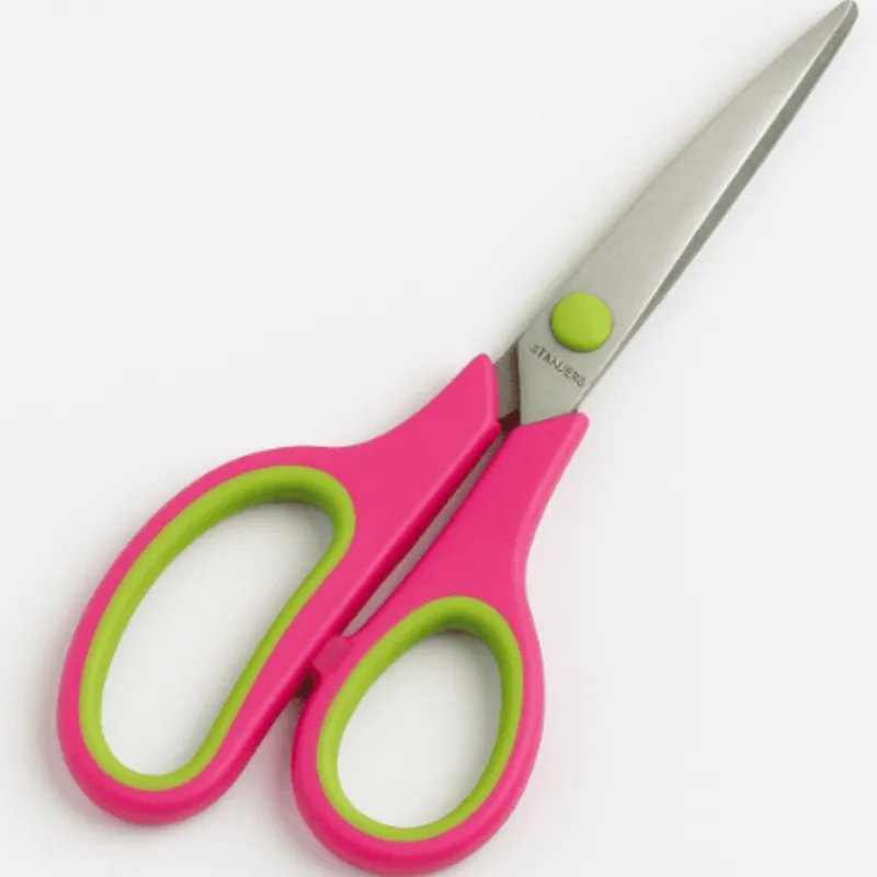 Premium Craft Scissors – Sharp Stainless Steel for Home, School & Office (Random Color) - Buy Online at Alikart
