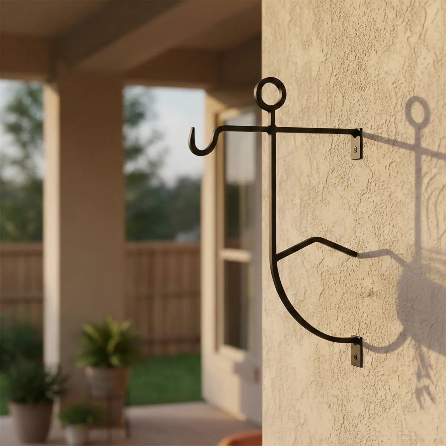 Hanging Man Wall-Mounted Flower Pot Stand – Creative Indoor Outdoor Plant Holder - Detailed Feature View 2