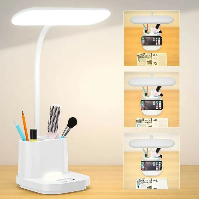 Multi-Function LED Desk Lamp – Adjustable Light & Organization - Detailed Feature View 5