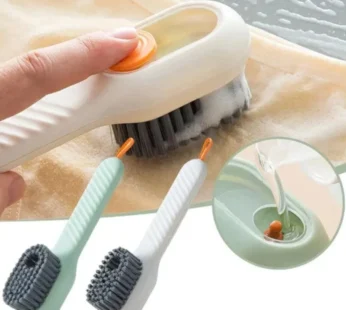 Multifunctional Cleaning Brush with Built-In Liquid Soap Dispenser – Durable Cleaning & Application Tool for Household and Kitchen Use(Random Color-Pack of 1