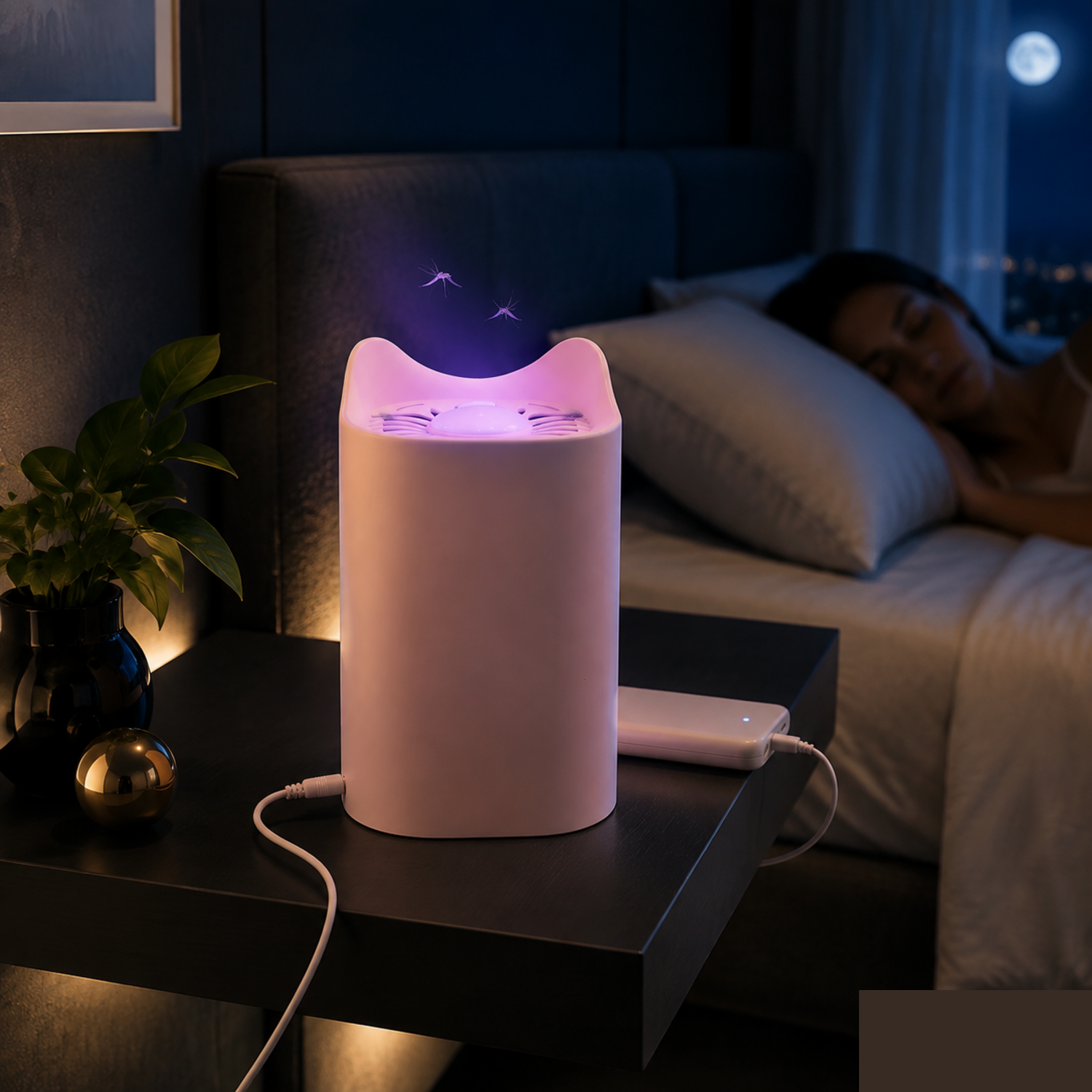 Premium Electric Mosquito Killer Lamp for Home USB Cat Shape Trap (1 Pc) - Buy Online at Alikart