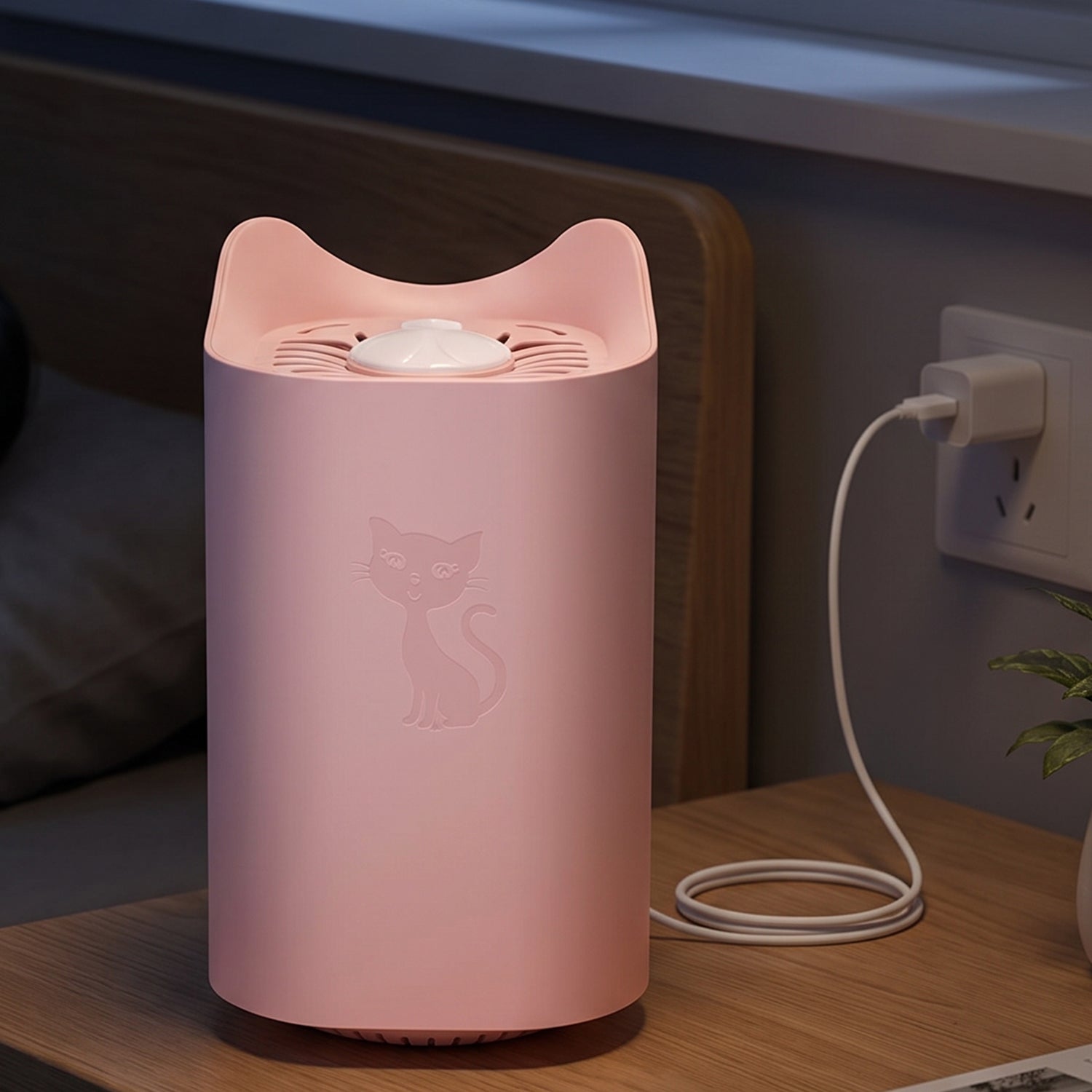 Electric Mosquito Killer Lamp for Home USB Cat Shape Trap (1 Pc) - Detailed Feature View 2