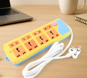 Multi Socket Extension Board – 8 Universal Sockets with Master Switch