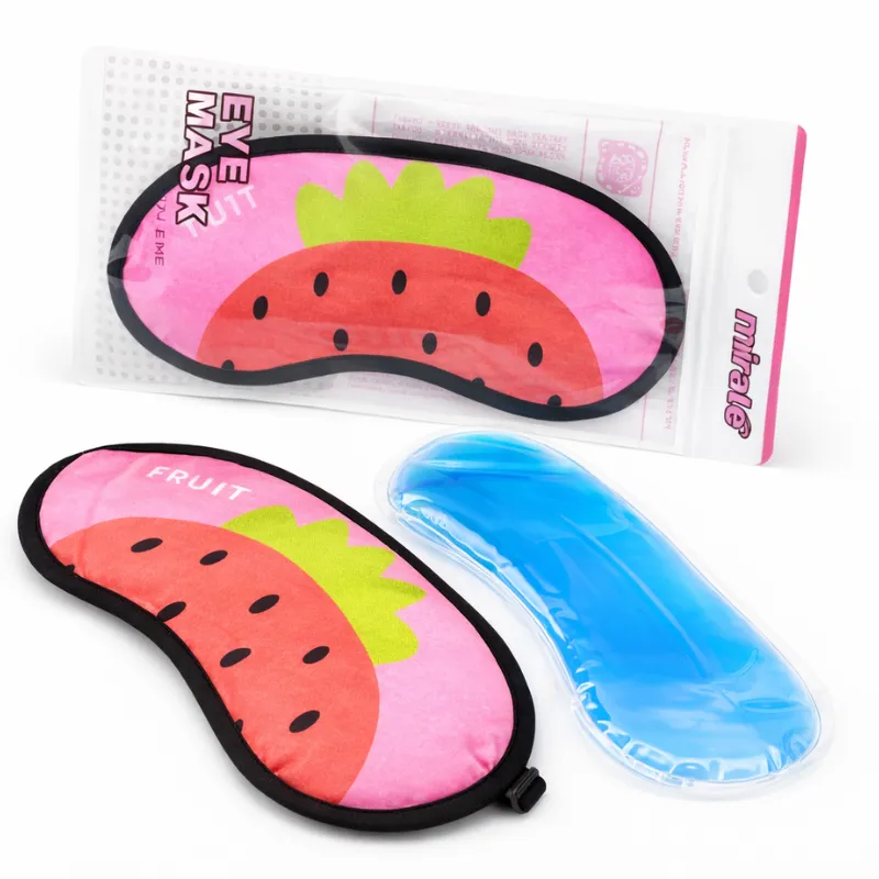 Premium Soft Sleeping Eye Mask – Lightweight, Comfortable & Adjustable Blindfold for Deep Sleep (Random color Print-Pack of 1) - Buy Online at Alikart