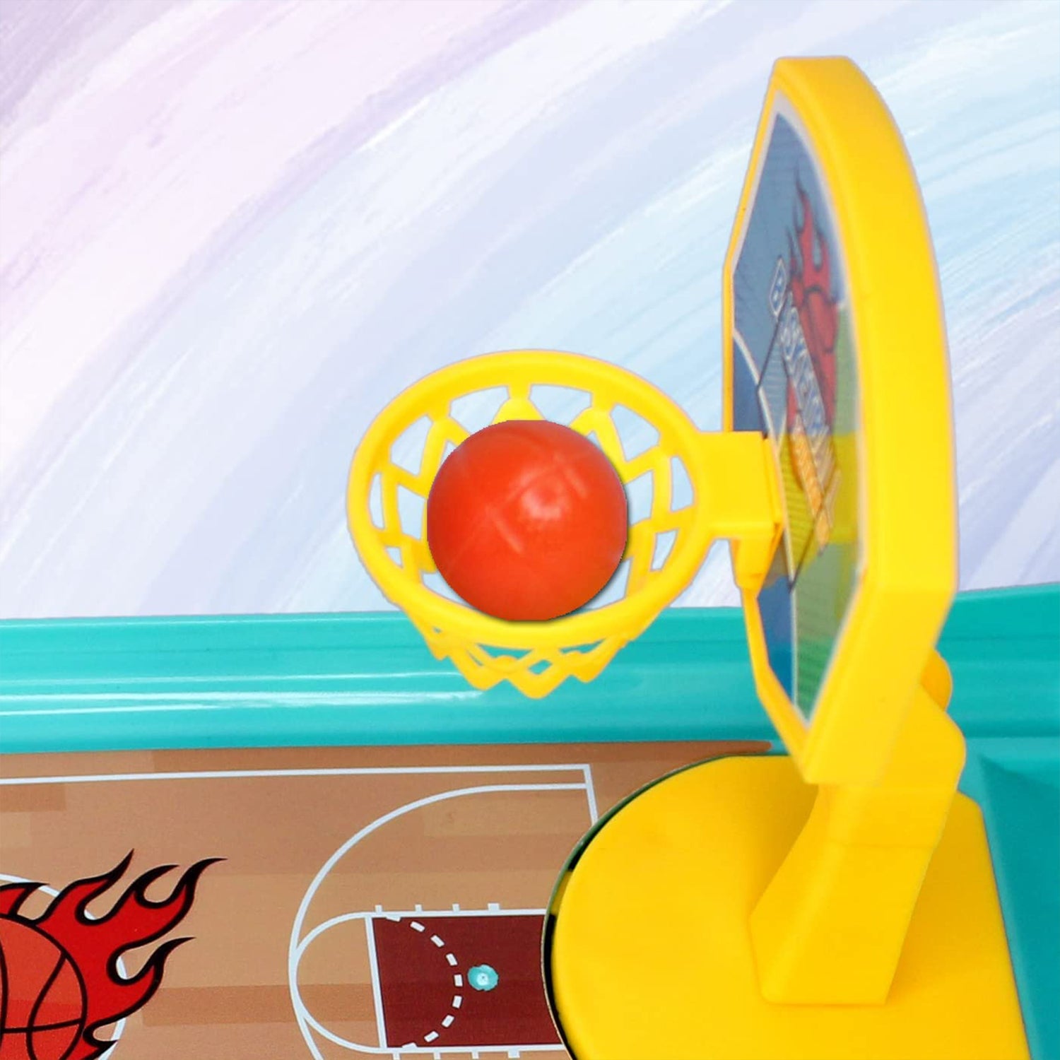 Finger Basketball Game – Mini Desktop Fun for All Ages | Boardoria - Detailed Feature View 2