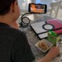 Premium Flexible Phone Stand – 360° Portable Metal Holder | Natation - Buy Online at Alikart