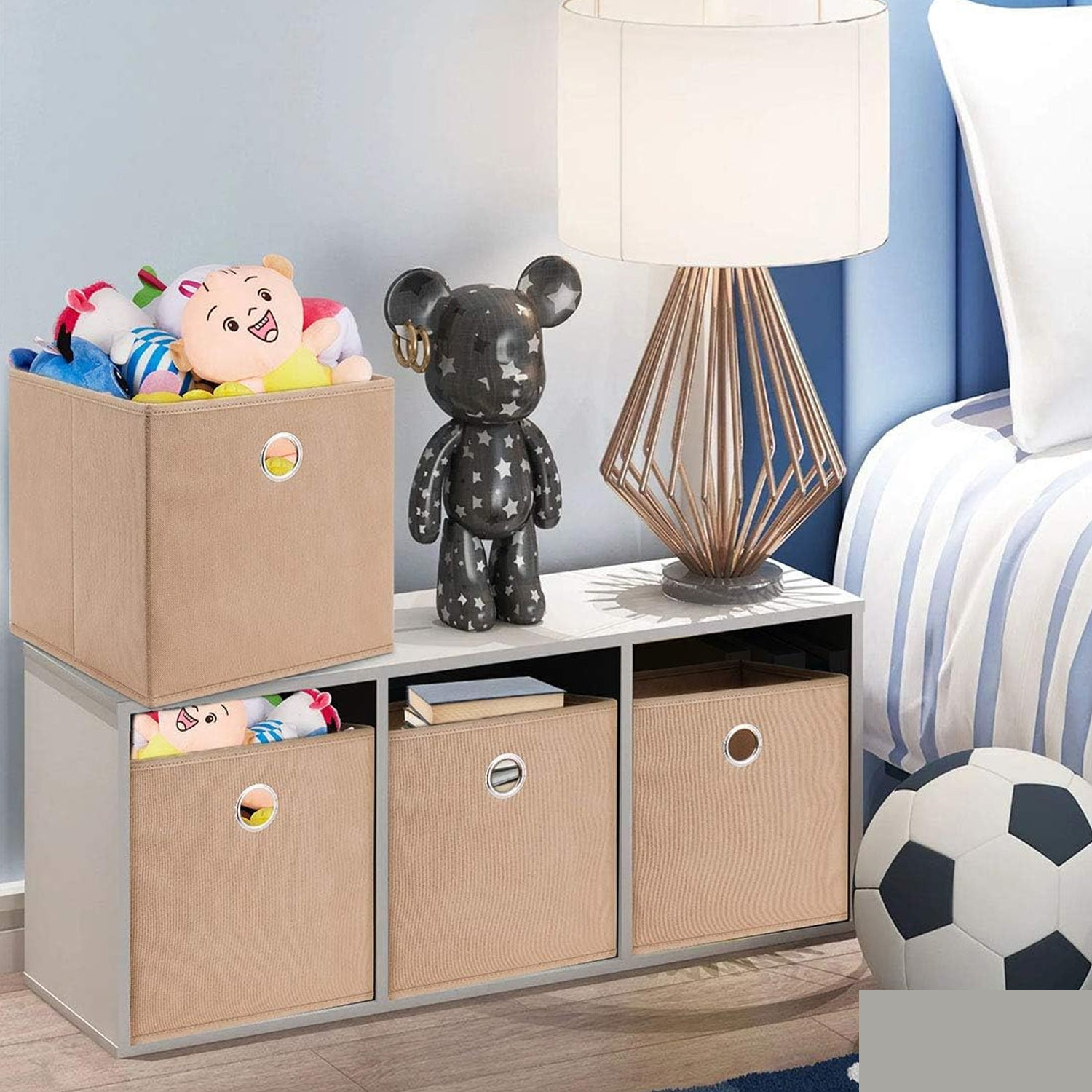 Foldable Storage Box – Space-Saving Jute Organiser | Organivo - Detailed Feature View 2