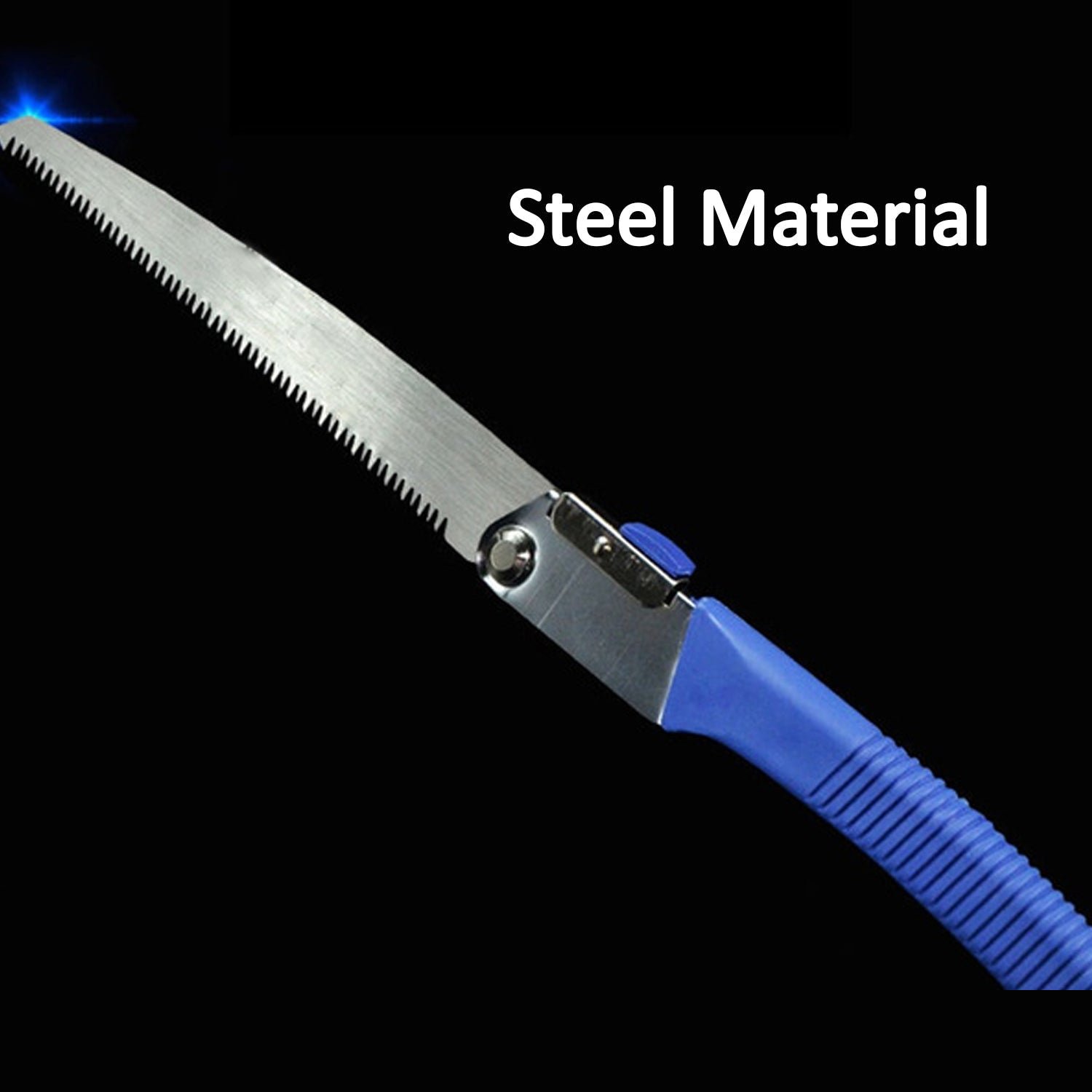 Folding Gardening Saw – Multi-purpose Hand Tool | FitFuzion - Detailed Feature View 2
