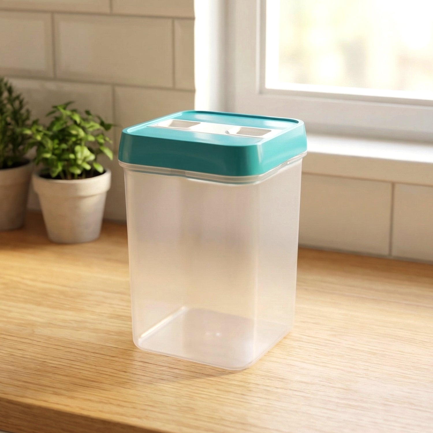 Food Storage Container with Seal Lid Stackable for Kitchen (1 Pc) - Detailed Feature View 6