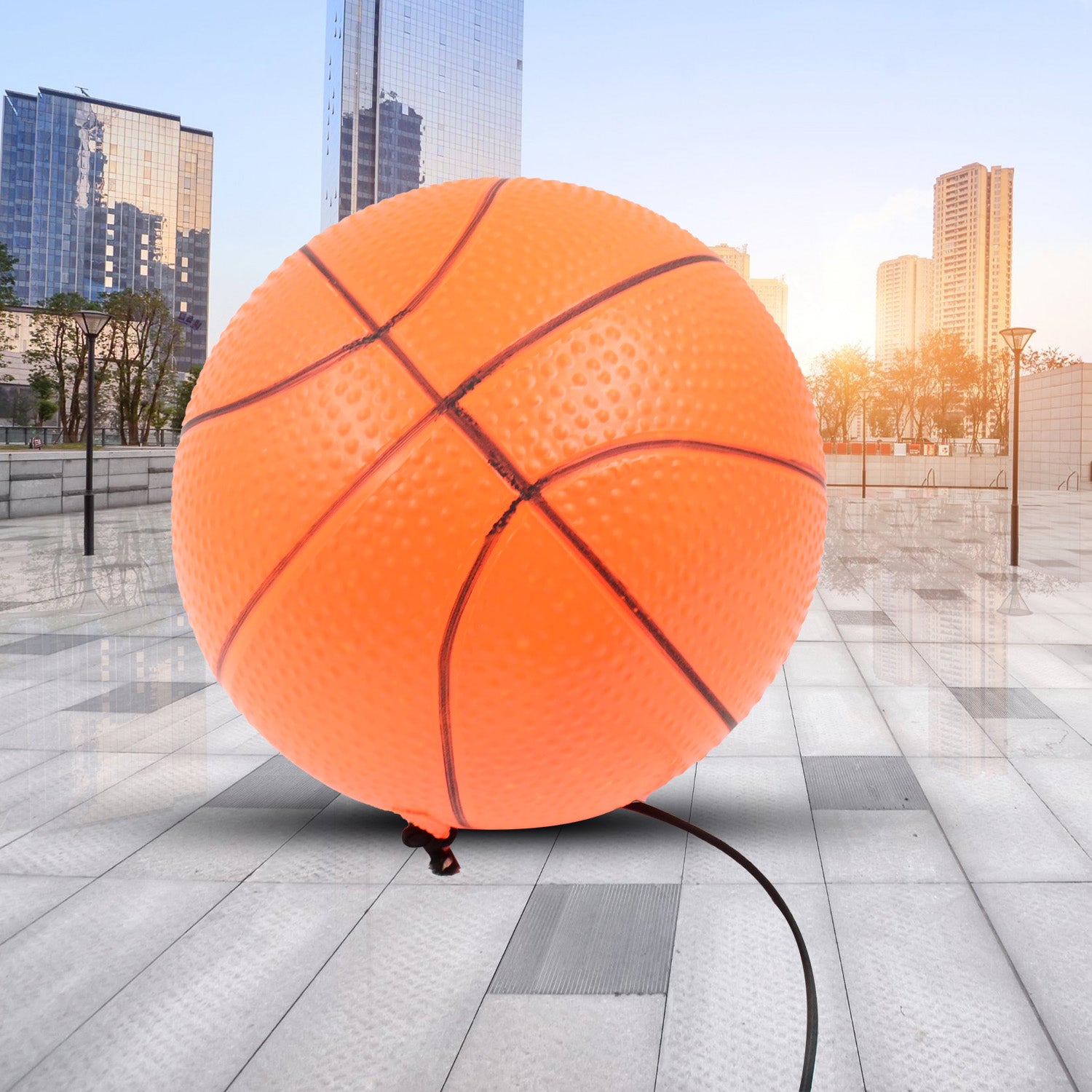 Football Rebounder – Portable Solo Training Kit | Play & Move - Detailed Feature View 2