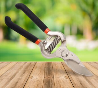 Garden Shears – 8-Inch Heavy-Duty Bypass Pruner | Grow Garden Tools