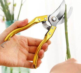 Garden Shears – Ultra Sharp Pruning Scissors for Plants | Velvet Wipe