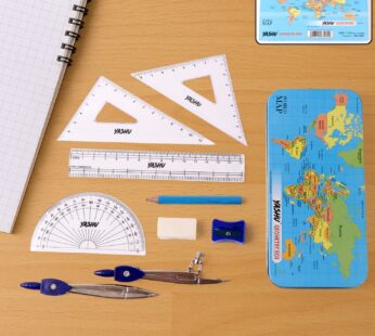 Geometry Box Set – Complete Maths Tool Kit with Compass