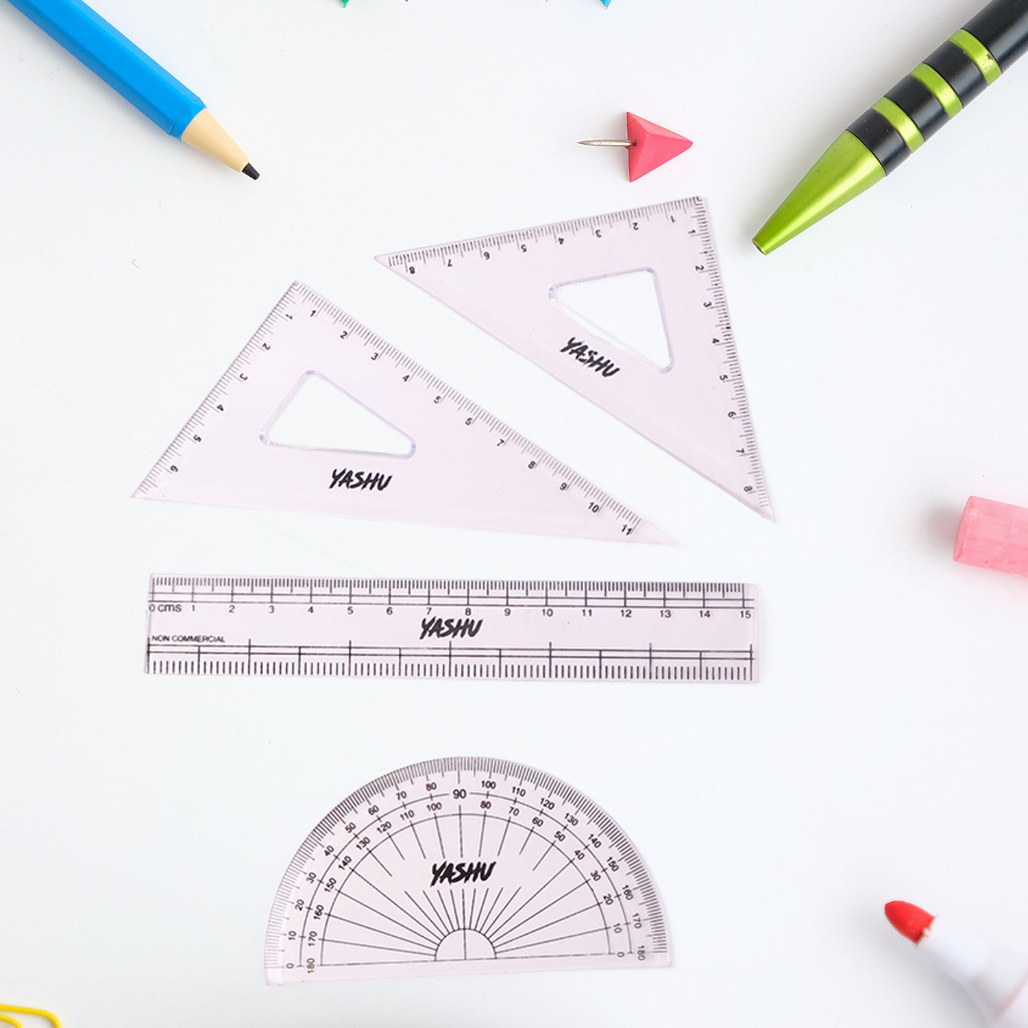 Geometry Box Set – Complete Maths Tool Kit with Compass - Detailed Feature View 2