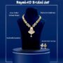 Premium Gold Plated Bridal Necklace Set – Intricate Filigree Design - Buy Online at Alikart