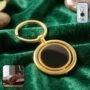 Premium Gold Plated Keychain – Stylish Core Accessory for Keys and Bags - Buy Online at Alikart