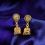 Premium Gold Plated Traditional Jhumka Earrings – Elegant Festive Jewelry - Buy Online at Alikart