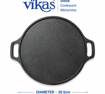 Cast Iron Flat Tawa for Dosas & Parathas – Non-Stick & Durable