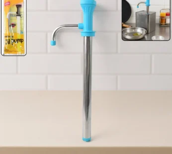 Oil Pump Dispenser – Manual Stainless Steel Kitchen Tool