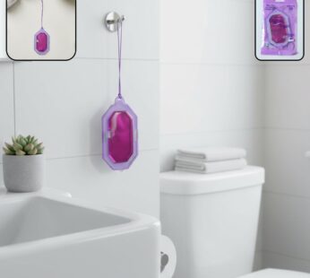 Hanging Lavender Gel Air Freshener – Long Lasting & Compact