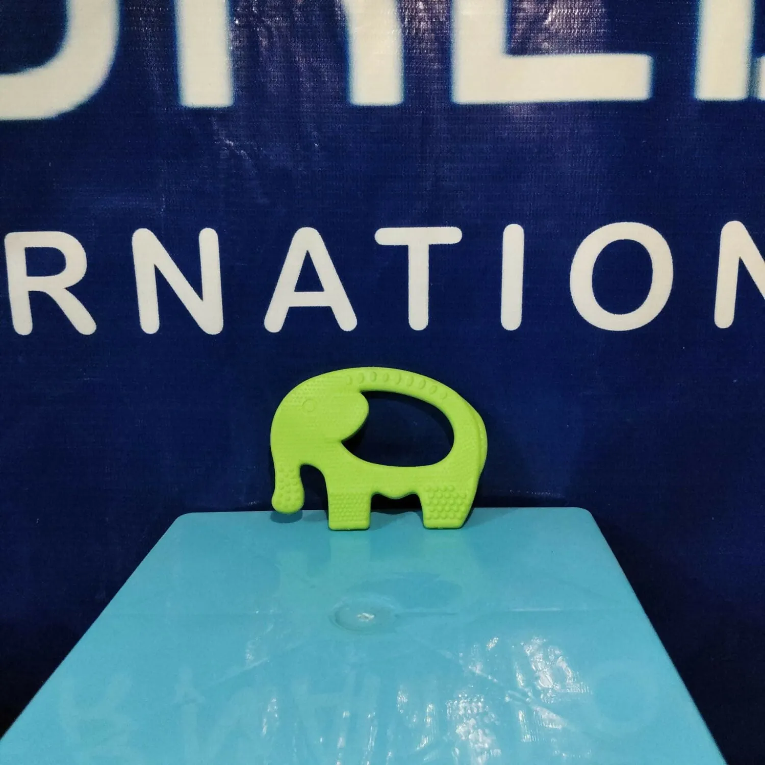 Silicone Baby Teether – Elephant Shape for Gentle Gum Relief - Detailed Feature View 3