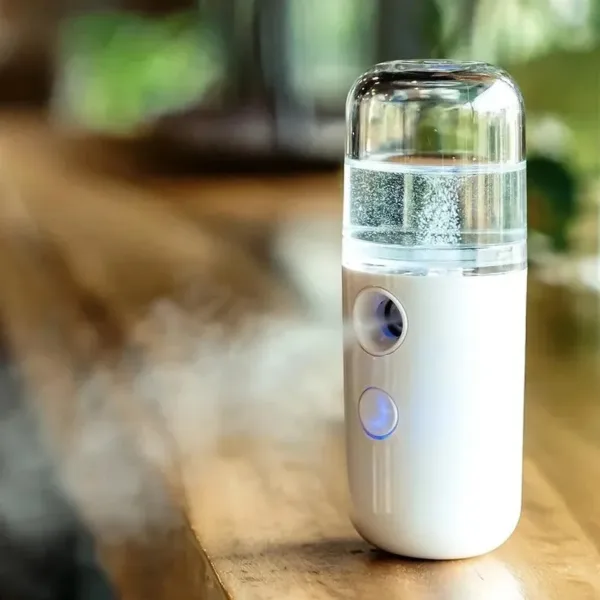 Nano Mist Spray Facial Steamer – Portable Rechargeable Moisturizing Sprayer for Hydrating Skin, Makeup Setting & Instant Refreshing Mist