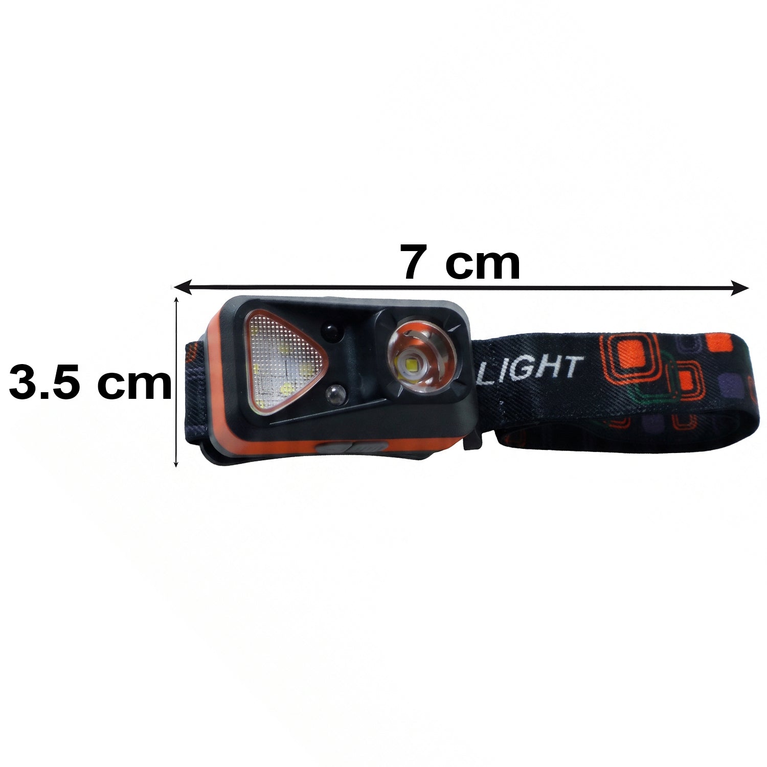 Inductive LED Head Lamp Rechargeable Motion Sensor Headlight (1 Pc) - Detailed Feature View 4