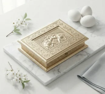 Vintage Brass Elephant Jewelry Box – Timeless Home Decor & Gift