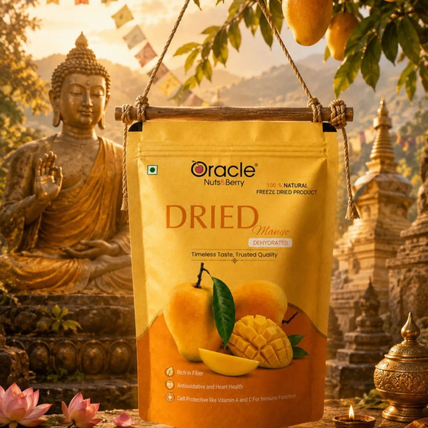 Premium Dried Mango Slices – Naturally Chewy & Rich in Vitamins - Buy Online at Alikart