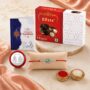 Premium Kanha Multicolor Rakhi – Chocolate Gift Set for Brother - Buy Online at Alikart