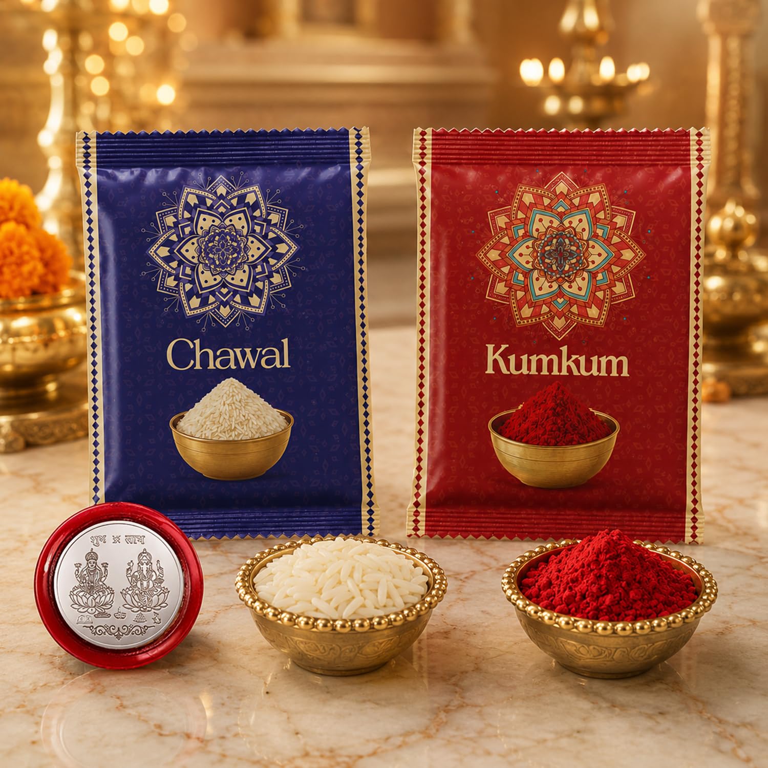 Kanha Multicolor Rakhi – Chocolate Gift Set for Brother - Detailed Feature View 4