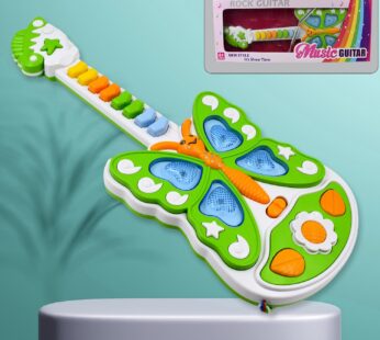 Kids Musical Guitar Toy – Light & Music, Learning Fun | Spark Tots