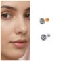 Premium Labret Piercing Studs – Gold & Silver Plated Combo Pack of 2 - Buy Online at Alikart