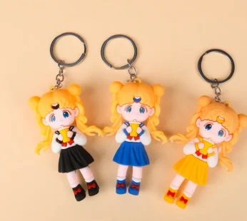 Large Beautiful Girl Keychain – Stylish Bag & Key Accessory (Pack of 1 Pc)
