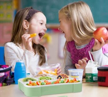 Leak-Proof Lunch Box 4 Compartments – Durable & BPA-Free | Lunchie Bunchie