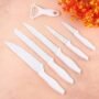 Premium Marble Coated Kitchen Knife Set – 6-Piece Sharp & Stylish - Buy Online at Alikart