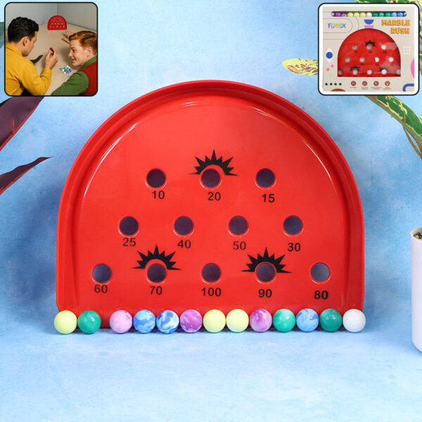 Marble Rush Scoring Game – Exciting Indoor Family Fun